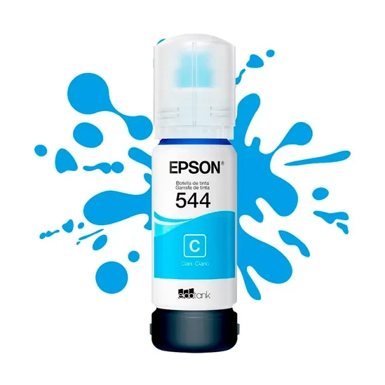 Botella de Tinta EPSON 544 Cian